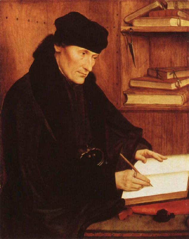 Quentin Massys Portrait of Erasmus